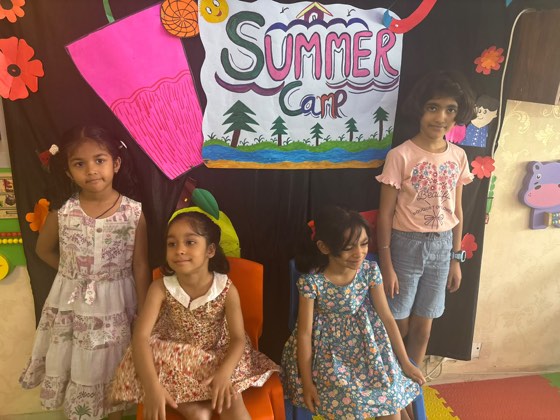 Summer Camp fashion show at SaptRishi PreSchool