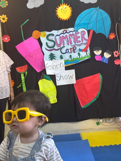 Summer Camp fashion show at SaptRishi PreSchool