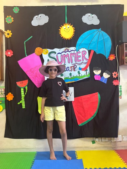 Summer Camp fashion show at SaptRishi PreSchool
