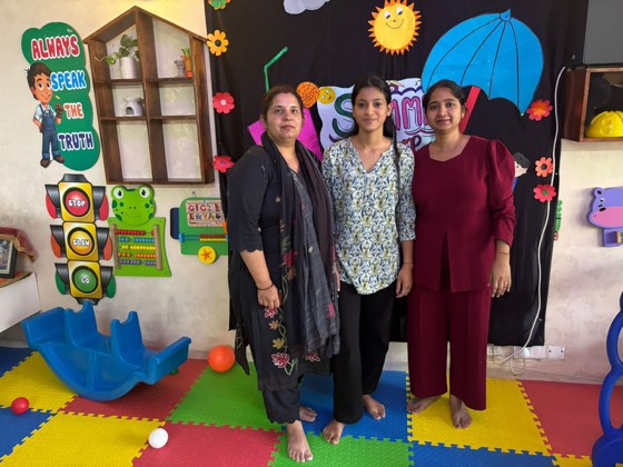 Summer Camp fashion show at SaptRishi PreSchool