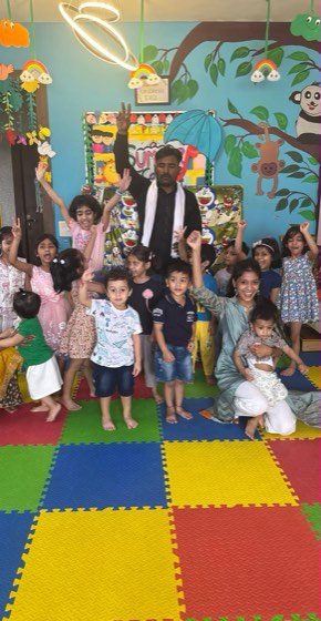 Summer Camp fashion show at SaptRishi PreSchool
