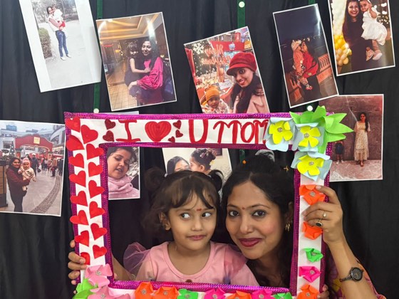 Mother's Day celebration at SaptRishi PreSchool